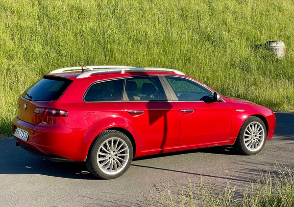 Alfa Romeo 159 cena 33000 przebieg: 158014, rok produkcji 2011 z Warszawa małe 407
